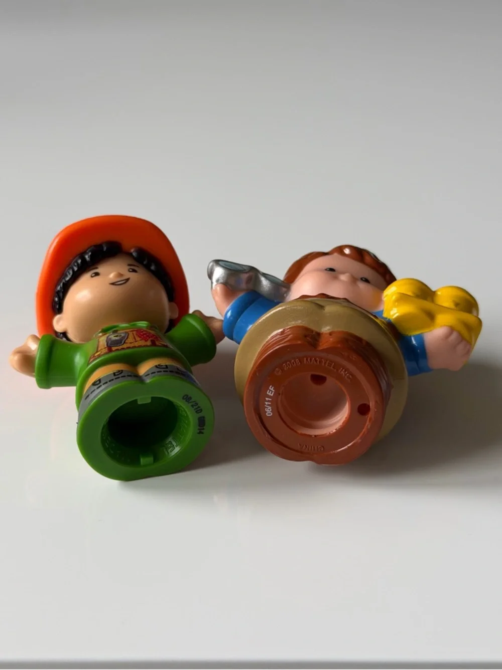 Mattel Little People Colorful Construction Friends Set Of 7